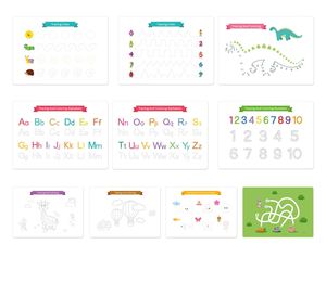Libro de Actividades Sensoriales para Niños Pequeños, 10 Temas de Aprendizaje: Números, Colores, Letras, Habilidades para la Vida Diaria - Product Image 5