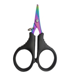 กรรไกรตกปลาไดนีม่า สแตนเลสสตีล แบบพกพา ตัดสายเอ็น PE และตะกั่วถ่วงน้ำหนัก อุปกรณ์ตกปลา - Product Image 1