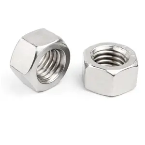 New arrival Hex nut m2 m3 m4 m8 m10 m12 m14 m16 hexagonal nut astm a563 stainless steel m10x1 25 m12x0.75 nuts