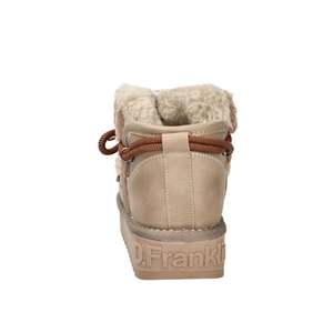 Women's Low Ankle <b>Boots</b> DFSH370011 Brown Faux <b>Fur</b> <b>Lined</b> Winter Bootie - Product Image 4