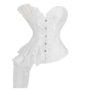 एकीकृत सजावटी सैटिन ट्रिम कोर्ट-शैली के साथ 2026 नई शैली बॉडीकॉन कॉर्सेट के साथ नई शैली बॉडीकॉन कॉर्सेट - Product Image 6