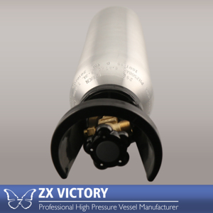 Zx 1kg 2kg 4kg 5kg 10kg tped nhôm CO2 Tank gas xi lanh CO2 Cartridge ren Xi lanh khí để bán - Product Image 3