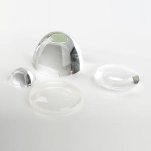 프레스드 글라스 프리즘 B270/K51/K9/보로실리케이트 맞춤형 유리 렌즈 코팅 광학 유리 커버 모던 코스탈 라이트 커버 - Product Image 6