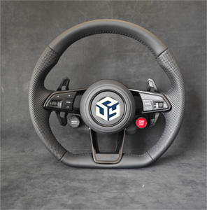 Volant en fibre de carbone compatible avec Volkswagen Polo gti Scirocco GTS GTE GLI R-Line <span class=keywords><strong>Golf</strong></span> 6 Mk4 Mk5 Mk7 <span class=keywords><strong>GTD</strong></span> CC Polo Jetta Passat - Product Image 2