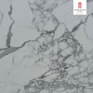 Dalle <span class=keywords><strong>de</strong></span> pierre sintérisée 2800x1200mm, épaisseur 6mm, surface mate antidérapante, aspect marbre blanc, <span class=keywords><strong>quartz</strong></span> pour îlot <span class=keywords><strong>de</strong></span> <span class=keywords><strong>cuisine</strong></span> - Product Image 2