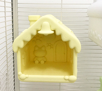 Nouveau nichoir pour perroquets écologique en plastique, nichoir suspendu pour oiseaux, nichoir pour perroquets avec perchoir, abri pour oiseaux pour perroquets