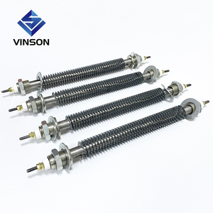 Résistances de charge 230V 1kw 2kw 3kw, éléments chauffants <span class=keywords><strong>à</strong></span> tubes <span class=keywords><strong>à</strong></span> <span class=keywords><strong>ailettes</strong></span> forcées, chauffage <span class=keywords><strong>à</strong></span> air - Product Image 4