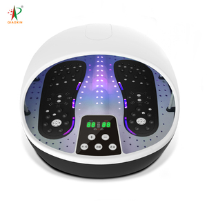 2026 Más Vendido <span class=keywords><strong>Qiaoxin</strong></span> QXHC-03 Masajeador Electrónico de Spa para Pies con Moxibustión, Infiltración de Medicina y Compresa Caliente, Control Manual con Cable - Product Image 2
