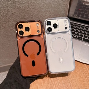 เคสใสพีซีบางเฉียบแบบแม่เหล็กสำหรับ iPhone 17 Air 16 Pro Max, เคสใสสำหรับ iPhone 17 Pro พร้อมปุ่มกล้อง - Product Image 1