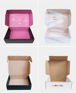 Caja de Embalaje de Papel para Envíos Personalizada, Caja Plegable Corrugada para Zapatos, Ropa, Ropa Interior con Logotipo, Embalaje de Regalo de Lujo - Product Image 4