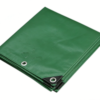Bâche en HDPE enduite de PE imperméable pour l'agriculture et l'équipement agricole en extérieur, résistante aux UV, durable, coupe-vent, taille personnalisable