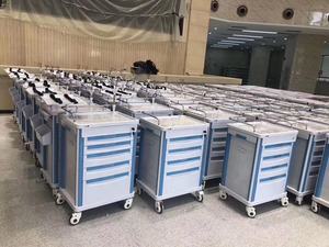 병원 수술실 소생술 트레이 계기판 응급 수술 드레싱 보관 트롤리 - Product Image 5