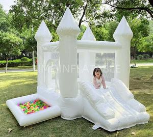 Château gonflable sautant pour la publicité de mariage Videur gonflable personnalisé avec <span class=keywords><strong>toboggan</strong></span> à ballons - Product Image 4