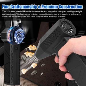 6 उच्च शक्ति टर्बोफैन ब्लोअर-130,000 आरपीएम, 52 + मी/एस ब्रशलेस मोटर औद्योगिक एयर डस्टर/ड्रायर हिंसक टर्बो प्रशंसक - Product Image 2