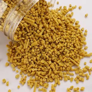 Vente en gros de polyéthylène haute densité blanc vierge en stock Granulés de résine recyclés HDPE vert HDPE recyclable pour composant d'appareil - Product Image 5