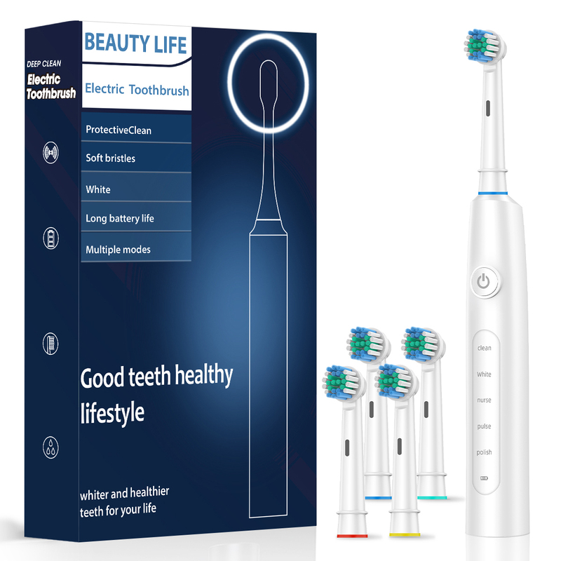 Complete Sonic Toothbrush Set 5 Speeds