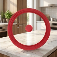 Couvercles de casseroles en silicone universels, écologiques, résistants à la chaleur, adaptés au four, 22-24-26 cm