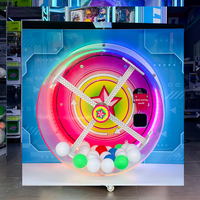 Machine de jeu d'échange de prix d'arcade à monnayeur, distributeur de cadeaux avec agitateur de balles, compatible paiement QR Nayax pour parcs d'attractions