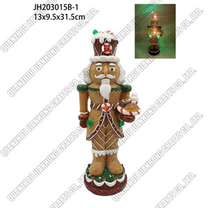 Décoration de Noël personnalisée Statue Figurine en résine Polyrésine Bonbons Soldat Figure <span class=keywords><strong>Casse</strong></span>-Noisette - Product Image 3