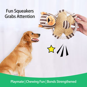 Set di Lusso di Giocattoli Interattivi per Cani in Peluche Resistenti e Realistici per l'Arricchimento e il Gioco del Nascondino - Product Image 3