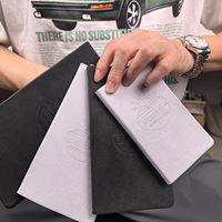 Journal en cuir de mouton de planificateur de nouvelle conception d'affaires de haute qualité avec logo en relief