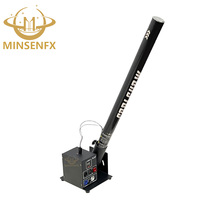 MINSENFX SFX MS-C-15 Lanceur de confettis pour effets de scène, machine à confettis en papier DMX, tête unique, souffleur de confettis pour scène