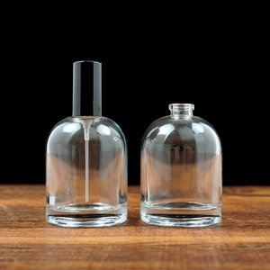 Flacone di Profumo in Vetro Trasparente Vuoto Ricaricabile <span class=keywords><strong>da</strong></span> 50ml per Fragranze, Oli Essenziali, Cosmetici <span class=keywords><strong>da</strong></span> Viaggio - Product Image 1