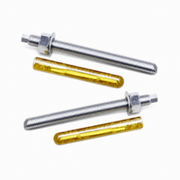 Kit de boulons et capsules d'ancrage chimique zingués pour fixation générale sur béton et ancrage de rayonnages – Vente en gros