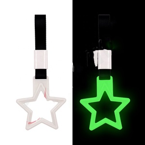 JDMotorsport88 Correa Luminosa para Manillar de Coche de Carreras JDM, Anillo Tsurikawa, Amuleto para Tren, Autobús, Drift con Correa Negra - Product Image 4