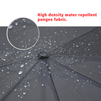 Parapluie pliant automatique, ouvert et fermeture automatique, dispositif promotion à trois plis avec impression de Logo