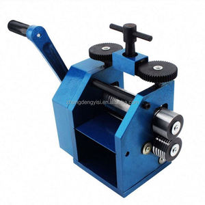 Hand Crank Equipmentmanual Jewellery and Silver Platen Crimping Machinesemi-Circular Gold Plating <b>Tools</b> - Product Image 2