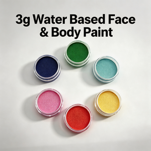 <span class=keywords><strong>Peinture</strong></span> faciale 3g non toxique aux couleurs UV, <span class=keywords><strong>peinture</strong></span> corporelle à base d'eau aux couleurs néon pour le maquillage de fête d'Halloween - Product Image 1
