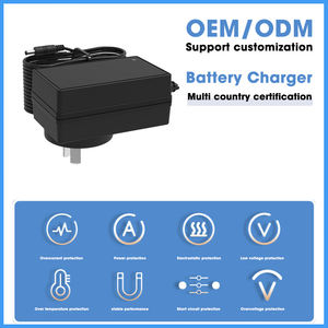 Chargeur de batterie au lithium certifié EU TUV GS CE <span class=keywords><strong>ERP</strong></span> ROHS 8.4V3a2.5a Adaptateur secteur AC DC pour appareil photo Outil électrique Lampe d'affichage - Product Image 3
