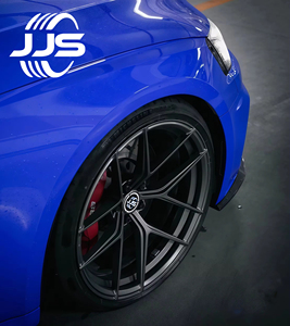 JJSEES Jantes Monobloc Personnalisées en Noir Brillant 19/20/22 Pouces 5x114.3/5x120 pour Voitures JDM & Européennes Nouvelle Alliage d'Aluminium - Product Image 2