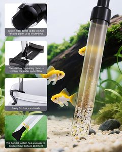 Seaoura SR-527 小型水槽砂利掃除機 4-in-1 魚タンクサイフォン式水換え器 ミニ＆ナノタンク用 - Product Image 3