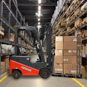 Nueva tendencia portátil todoterreno 1 tonelada 1,5 toneladas 2 toneladas 3 toneladas <span class=keywords><strong>Mini</strong></span> carretilla elevadora pequeña eléctrica para almacén taller supermercado - Product Image 1