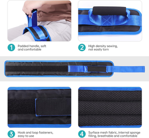 Correa Elevadora de Piernas, Cinturón de Asistencia para Levantar Piernas, Dispositivo de Movimiento para Personas Mayores, Discapacitados y con Movilidad Limitada - Product Image 3