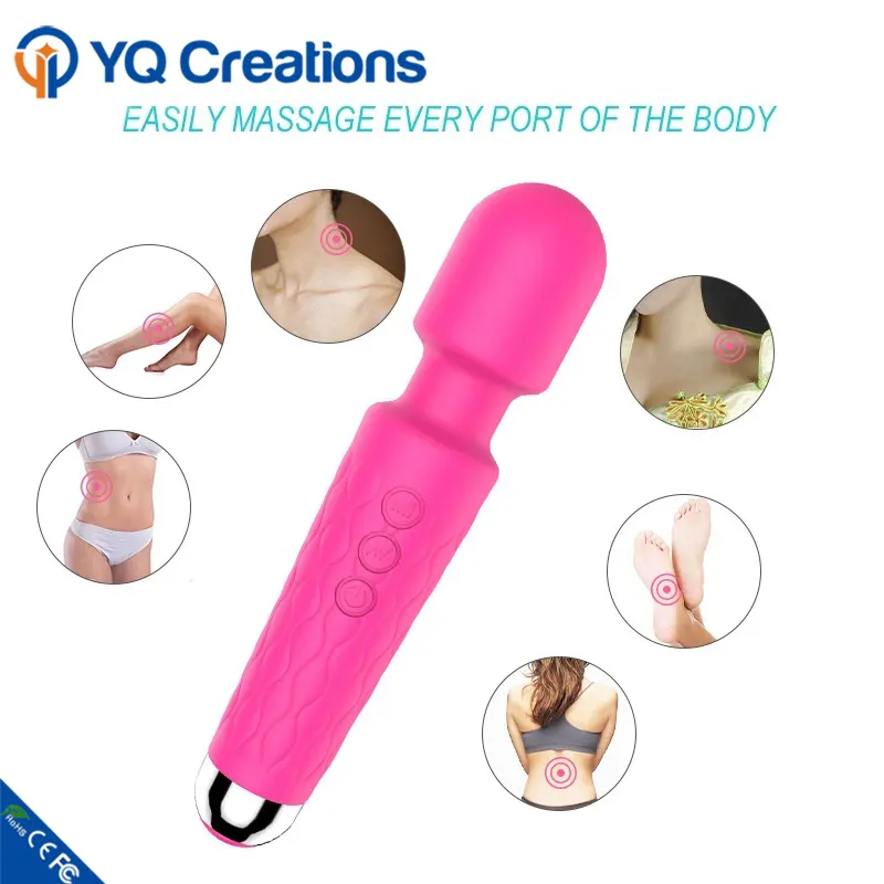 Amazon Top Selling Cordless Sex Toys Body Wand Massager for Woman