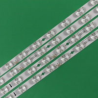 Bande de rétroéclairage Led XS-2859 pour 2 pièces X 55C725 a 2X24 1026 24LED 6V 1040MM 2 pièces X 55C725 B 2X12 1014 12LED pour TCL 55C725 55C726