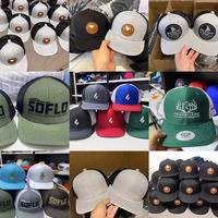 Casquette de baseball Y2K Hip Hop personnalisée de haute qualité, style Trucker, avec patch en maille brodé à chevrons, pour le sport