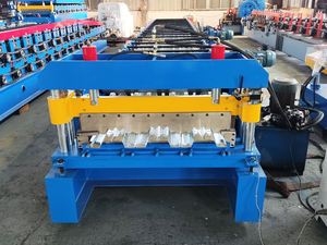 <span class=keywords><strong>Ligne</strong></span> <span class=keywords><strong>de</strong></span> production <span class=keywords><strong>de</strong></span> tôles <span class=keywords><strong>de</strong></span> revêtement <span class=keywords><strong>de</strong></span> sol en acier galvanisé à commande facile, formage à froid - Product Image 5