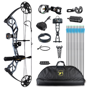 Arc à poulies pour débutants TOPOINT ARCHERY, débutant, 31 pouces, arc de chasse et ensemble de flèches, DL19-30 pouces, DW19-70 livres, kits d'arc à poulies, OEM/ODM - Product Image 2