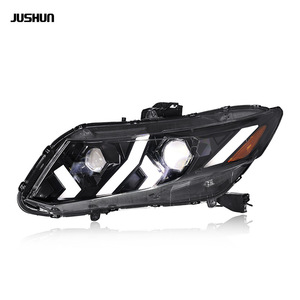 Jushun 9th Gen Civic Headlight Assembly <b>Led</b> <b>Projector</b> Lamp With Daytime Running <b>Light</b> For Honda Civic 2012-2015 - Product Image 4