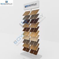 Support d'exposition personnalisé pour parquet en bois dur, stratifié, échantillons de pierre, marbre, carrelage céramique, 10 étages, étagère en métal