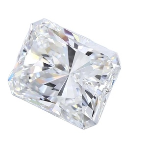 Diamante suelto de moissanita de corte radiante al por mayor, color D, claridad VVS y certificado IGI, forma redonda, buen corte - Product Image 4