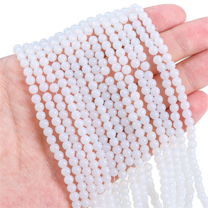 Anpassen 4mm Kristall perlen Glas Runde Perlen Lose Perlen DIY Halskette - Product Image 6
