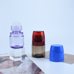 Nhà Máy 60ml Rỗng Mỹ phẩm đóng gói Vòng Nước hoa container khử mùi nhựa cuộn trên chai - Product Image 1