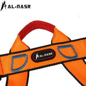 Cinturón de seguridad Al-Nasr Al-A6501 de poliéster naranja de medio cuerpo para escalada alpina y esquí de montaña - Product Image 2