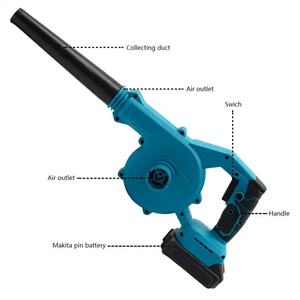 Souffleur et Aspirateur 2-en-1 21V à Batterie Lithium pour Jardin, Machine à Souffler les Feuilles, Collecteur d'Aspiration en Plastique pour Bricolage - Product Image 2
