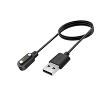 Cable de carga USB magnético 2 pines Pogo cargador de reloj inteligente de cobre puro Compatible con impresora Yamaha computadora IOS dispositivos trenza